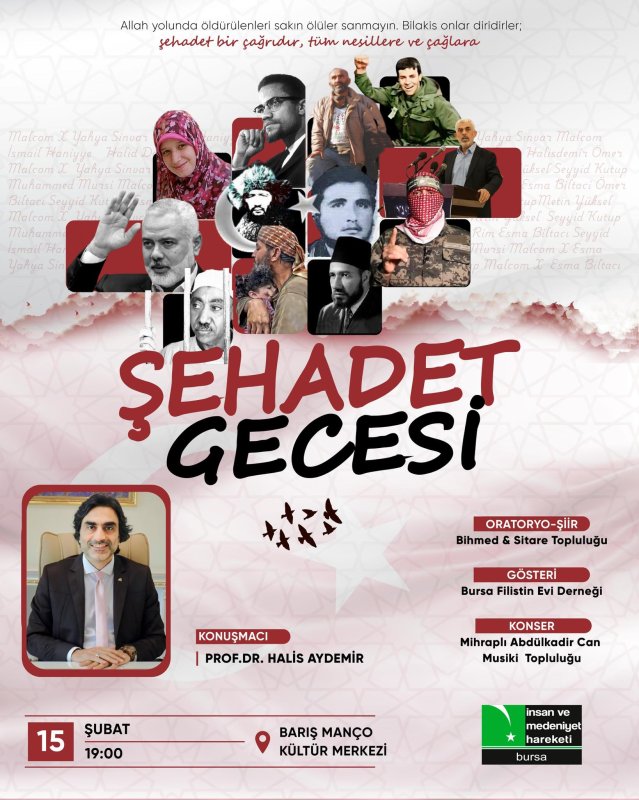 Programı Düzenleniyor Bursa'da 