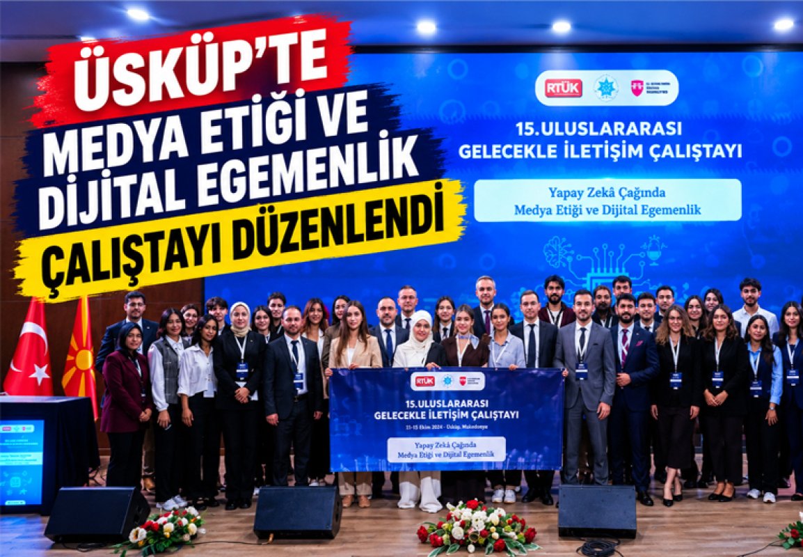 ÜSKÜP’TE MEDYA ETİĞİ VE DİJİTAL EGEMENLİK ÇALIŞTAYI DÜZENLENDİ