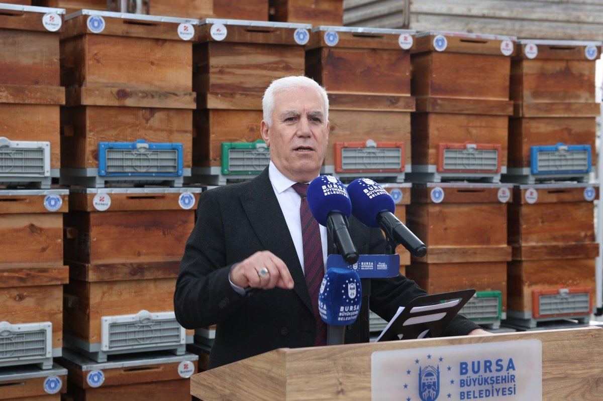 Bursa'da Arıcılara Müjde! 3 Bin 400 Kovan Bedava Dağıtıldı