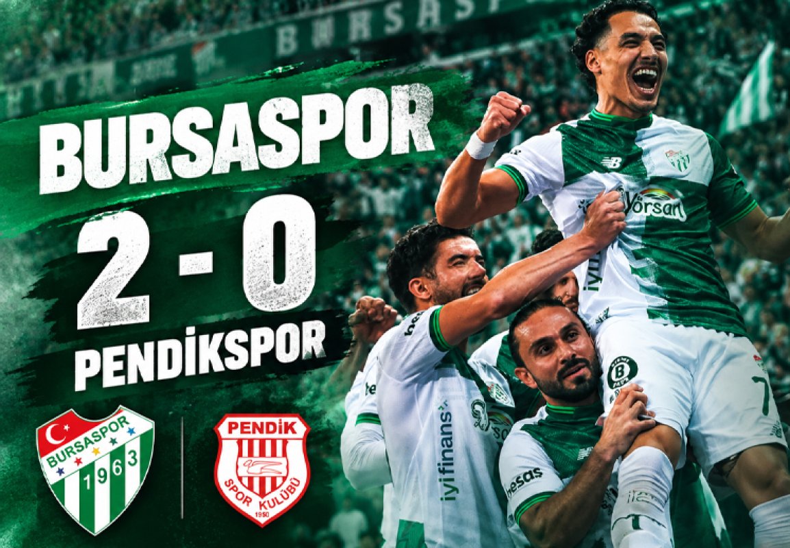 BURSASPOR 2-0 PENDİKSPOR