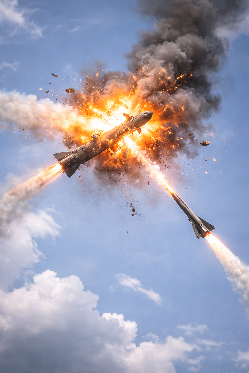 TÜRK HAVA SAHASINA GİREN BALİSTİK MÜHİMMAT İMHA EDİLDİ