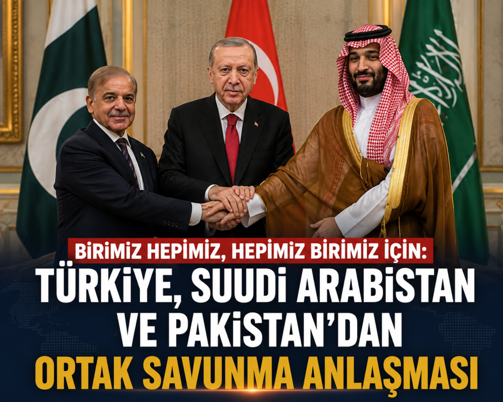 Türkiye, Suudi Arabistan ve Pakistan’dan ortak savunma anlaşması