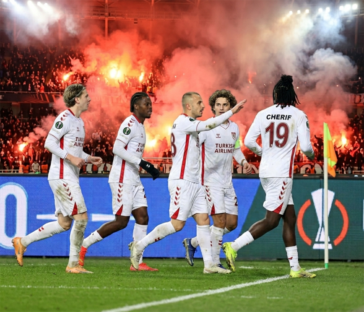 KARADENİZ’DE AVRUPA AKŞAMI Samsunspor 4 Shkëndija 0