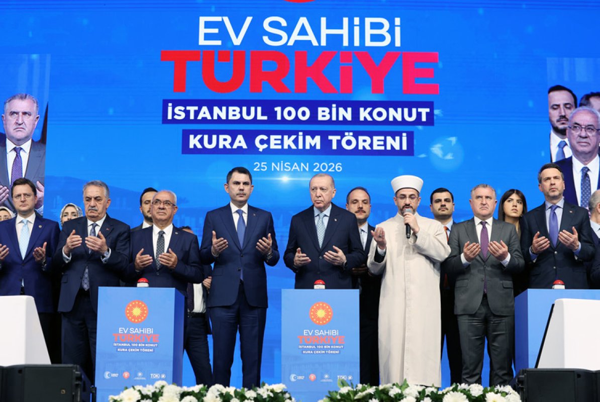 İSTANBUL’DA KONUT KURASI: 100 BİN YENİ EV İÇİN DÜĞMEYE BASILDI