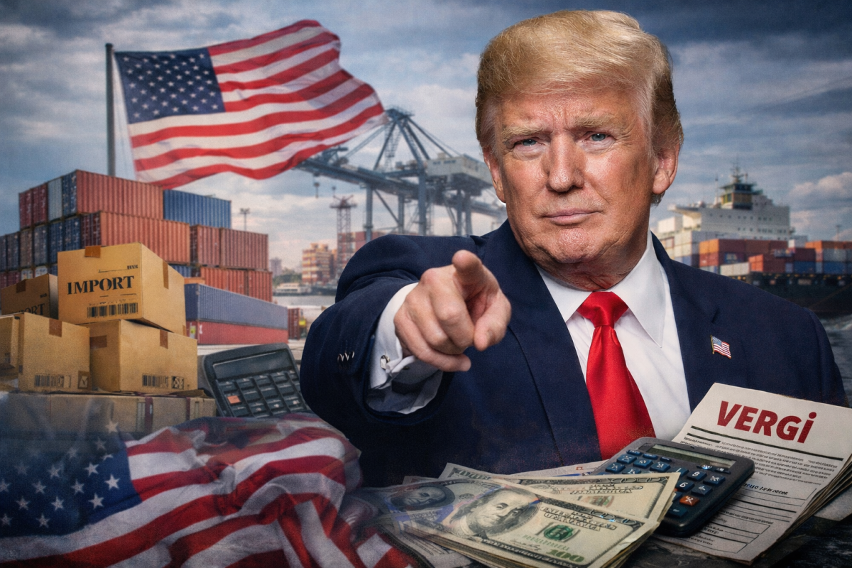 TRUMP’TAN İTHALATA %10’LUK 150 GÜNLÜK VERGİ HAMLESİ